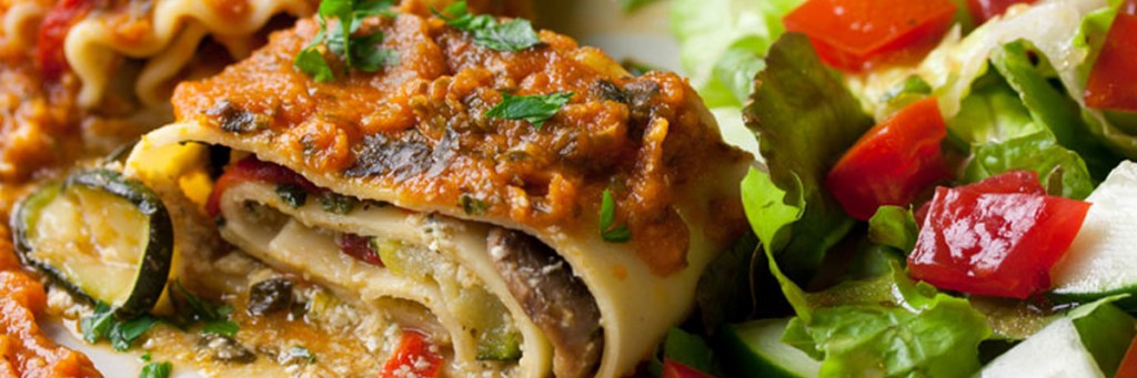 ¿Cómo preparar lasagna de pollo con vegetales?