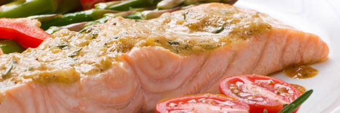 ¿Cómo cocinar salmón a la mostaza?